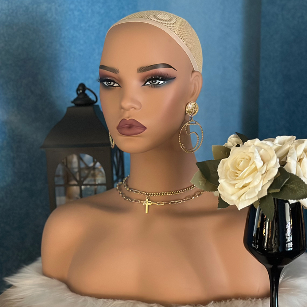Body Jewelry Display Ideas - Yajukai Europe Realistic Mannequin Head With