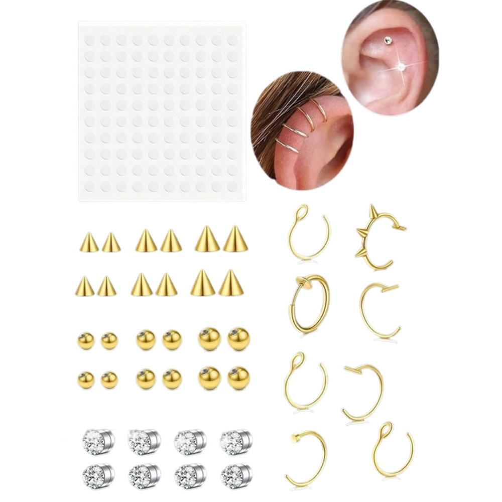 Body Jewelry Piercing - Fake Nose Rings Fake Septum For