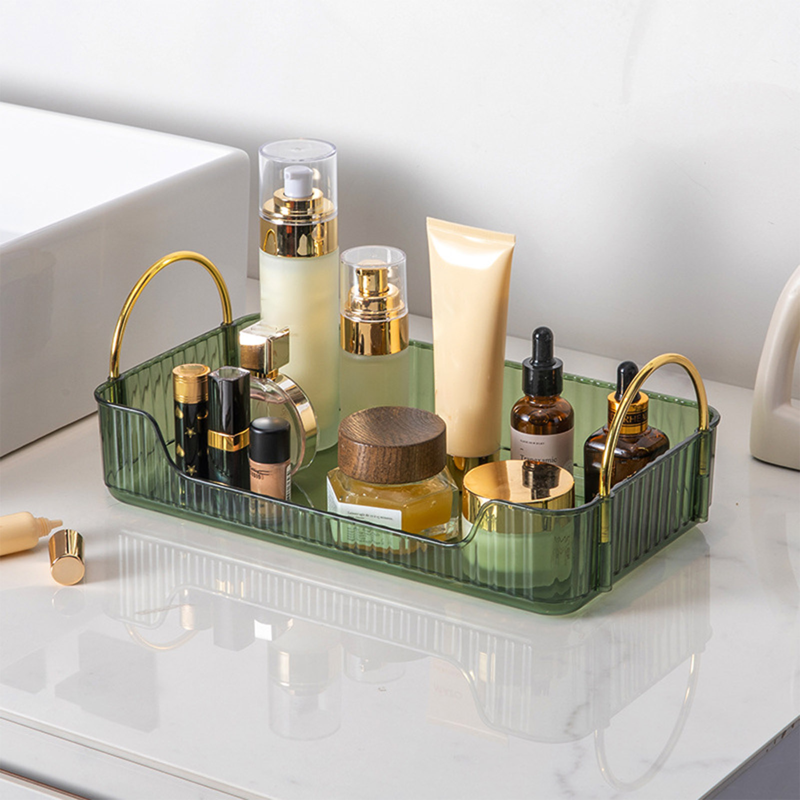 Bathroom Organizer Rack Light  - đánh giá và giá Body Jewelry Organizer
