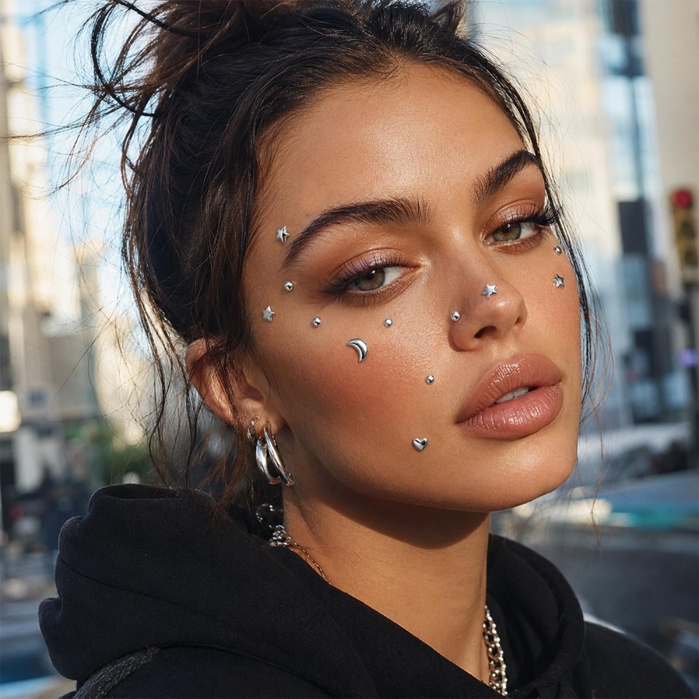 Fake Piercings Balls Stick on  - đánh giá và giá Body Jewelry Piercing