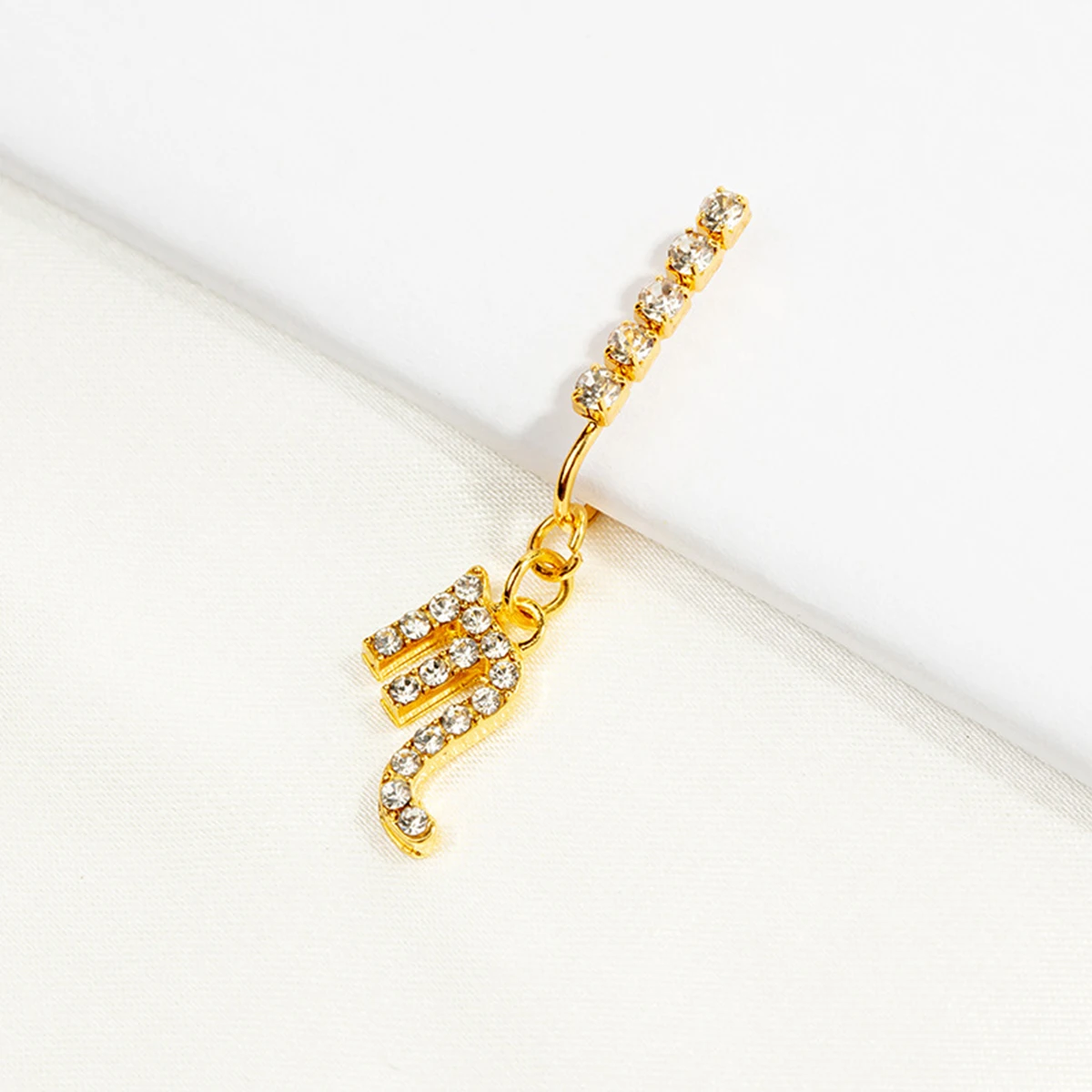 2 Pack Ear Clips Metal Zircon  - đánh giá và giá Body Jewelry And Earrings
