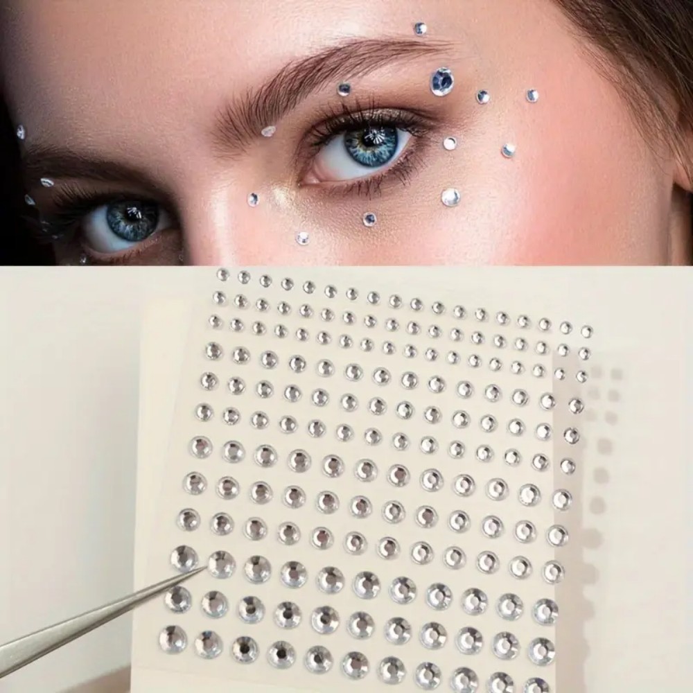 165pcs Self-Adhesive Rhineston - đánh giá và giá Body Jewelry Piercing