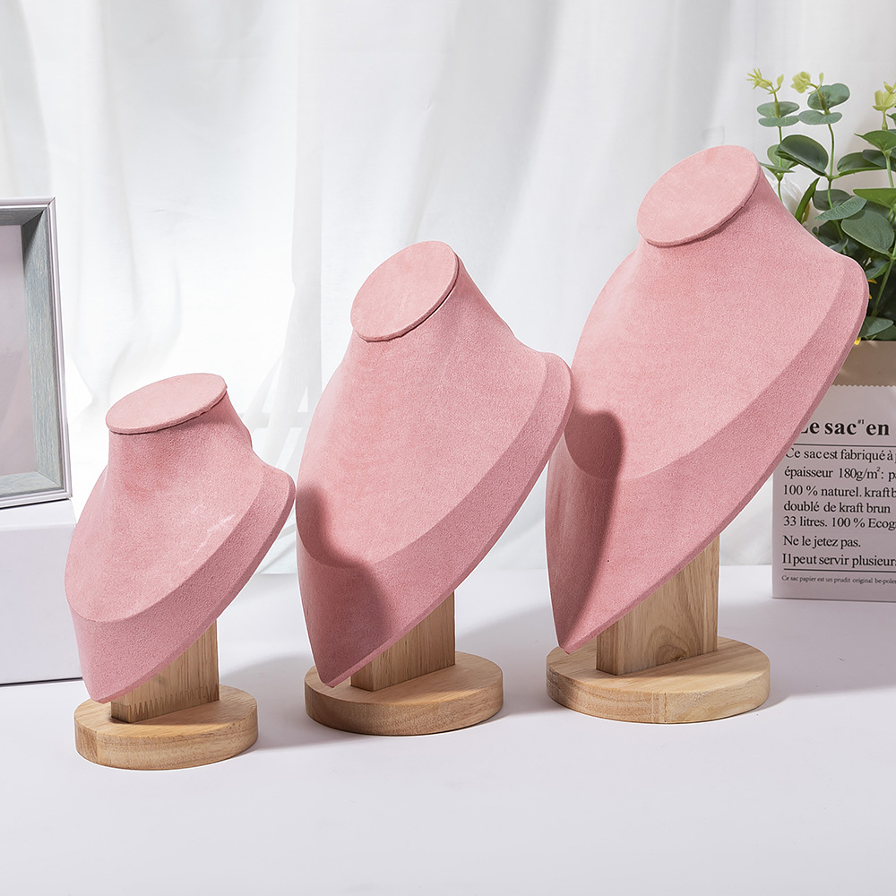 1pc Wooden Mannequin Bust Neck - đánh giá và giá Body Jewelry Display Ideas