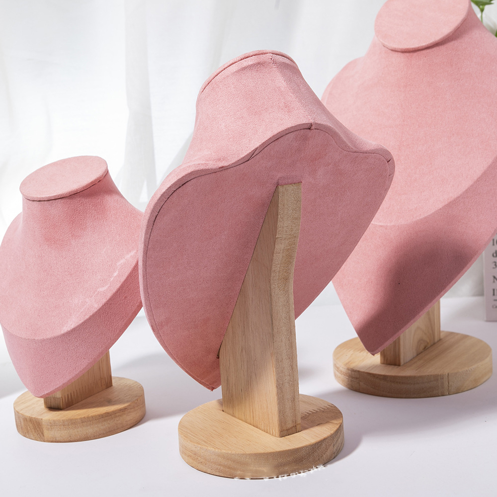 1pc Wooden Mannequin Bust Neck - đánh giá và giá Body Jewelry Display Ideas