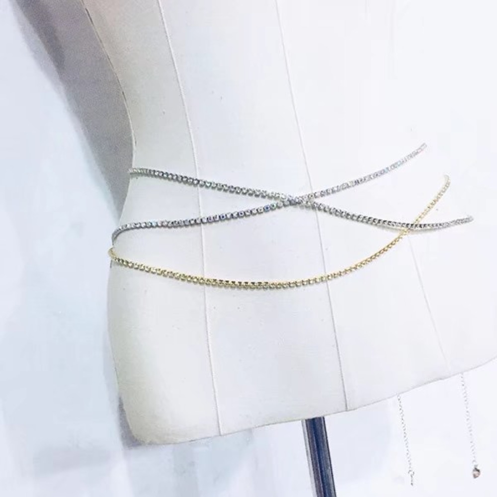 Sexy Fashion Shiny Water Drill - đánh giá và giá Body Jewelry Women