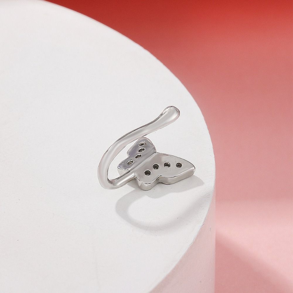 Rhinestone Butterfly Nose Ring - đánh giá và giá Body Jewelry And Earrings