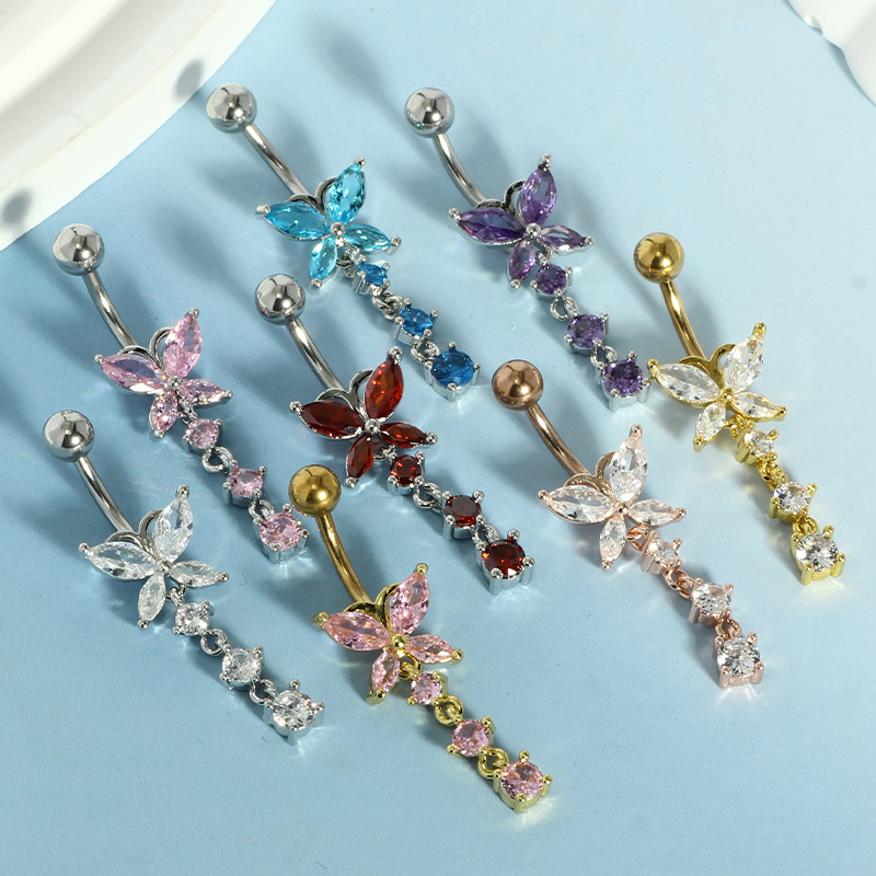 14GA Golden Butterfly with Dan - đánh giá và giá Body Jewelry Hoops
