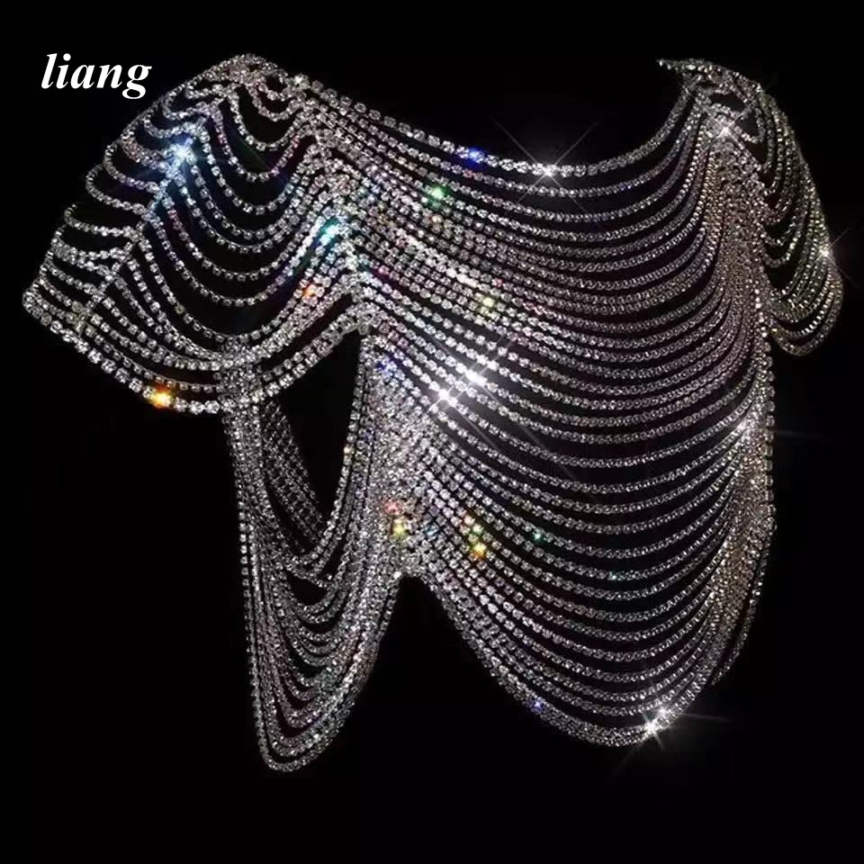 Sexy Body Chain Bikini Vest br - đánh giá và giá Body Jewelry Vest