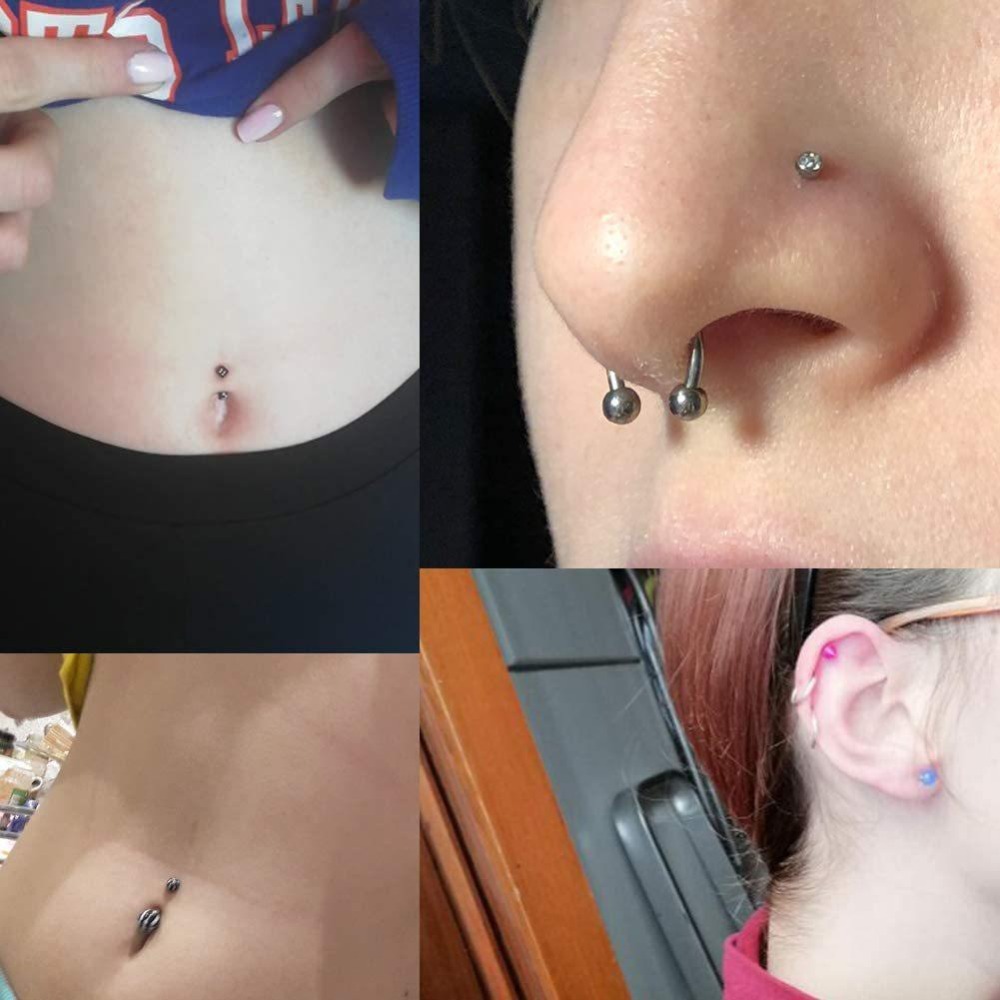 150/140/85/70/42Pcs Body Pierc - đánh giá và giá Body Jewelry Piercing