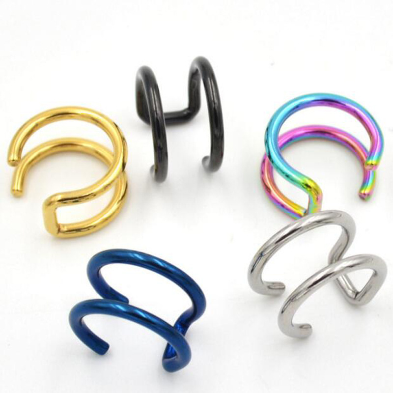 2Pcs 316L Stainless Steel Clip - đánh giá và giá Body Jewelry And Earrings