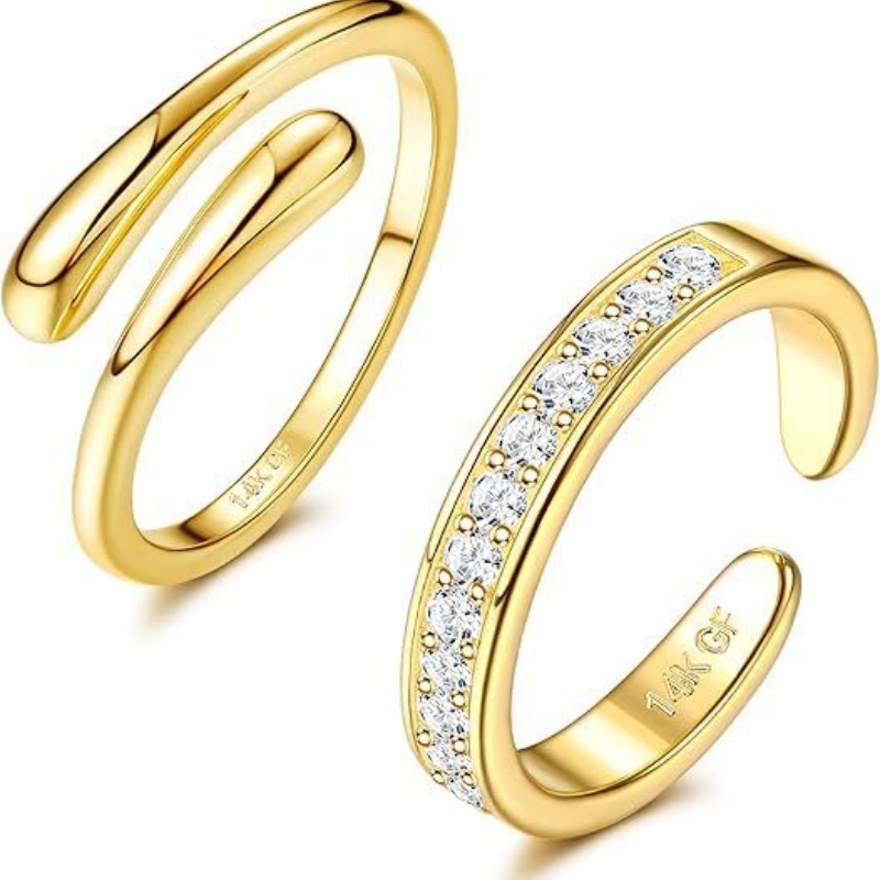 14K Gold-Plated Adjustable Zir - đánh giá và giá Body Jewelry Hoops