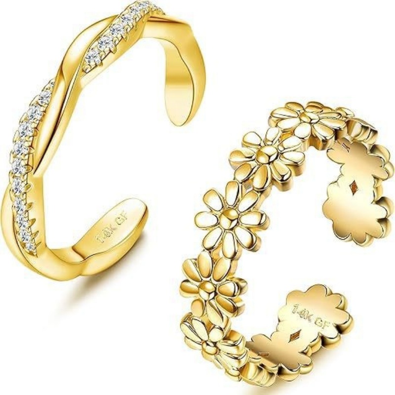 14K Gold-Plated Adjustable Zir - đánh giá và giá Body Jewelry Hoops