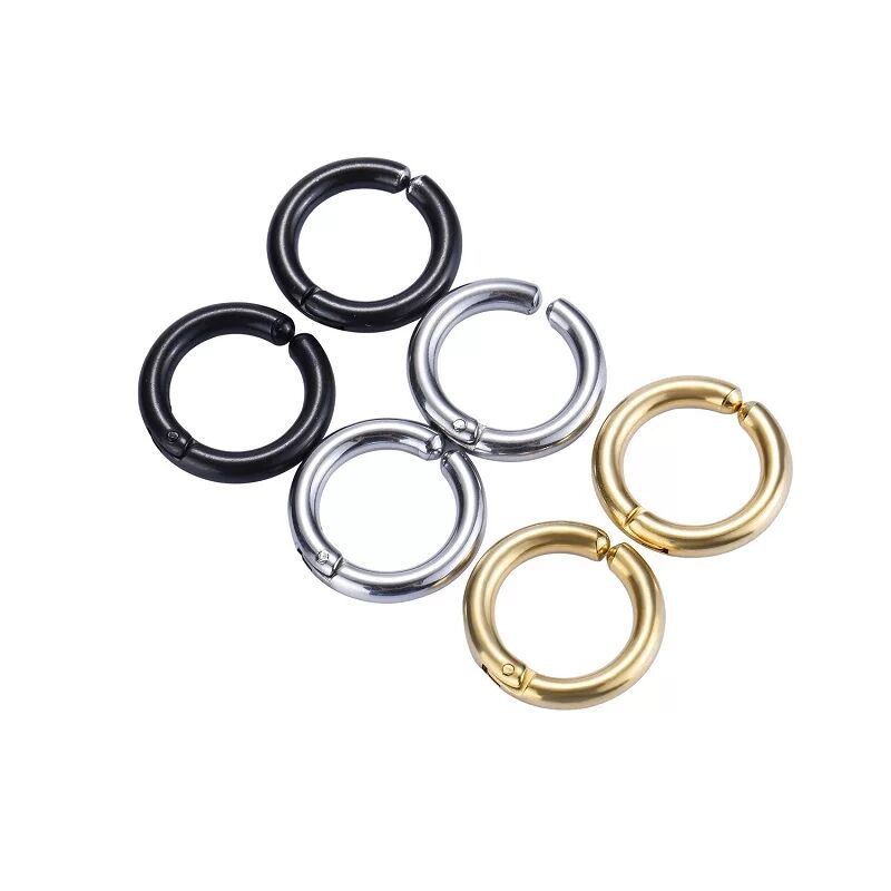 2/6Pcs Fake Huggie Hoop Earrin - đánh giá và giá Body Jewelry And Earrings