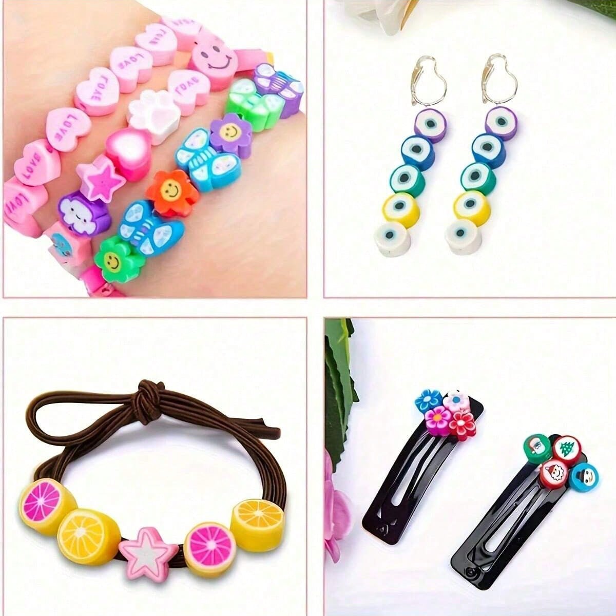 1450/1200/250pcs Polymer Clay  - đánh giá và giá Body Jewelry Organizer