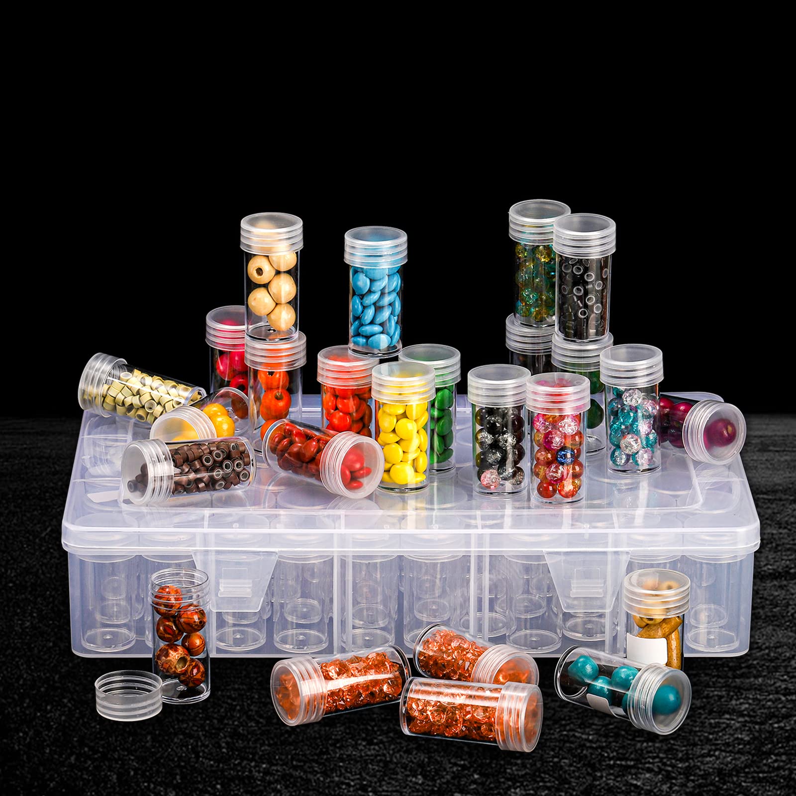 1pc 24/30//38/60 Slots Plastic - đánh giá và giá Body Jewelry Organizer