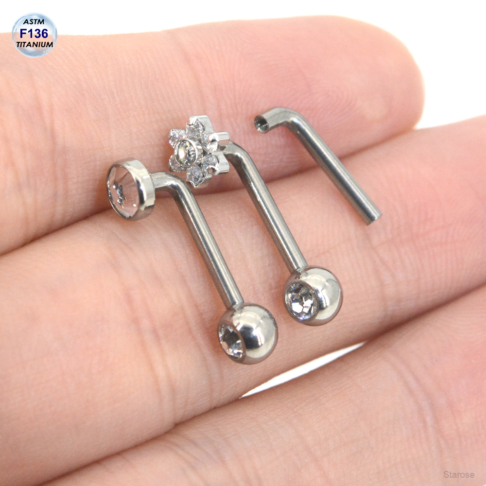 1Pc More Enjoyable Women VCH P - đánh giá và giá Body Jewelry Vertical Labret