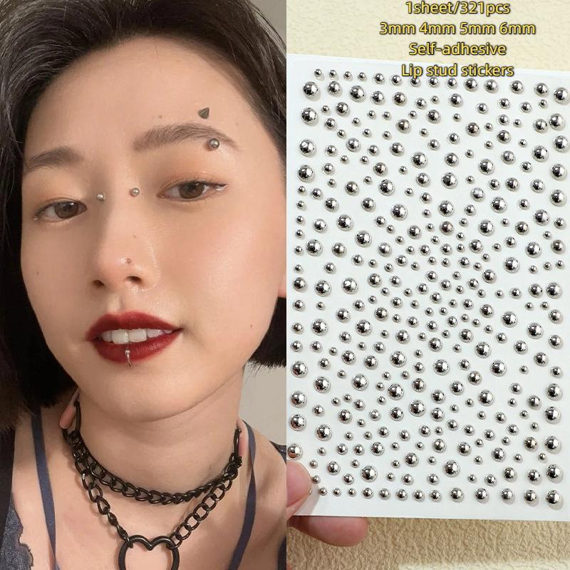 321pcs Non Piercing Lip Studs  - đánh giá và giá Body Jewelry Piercing