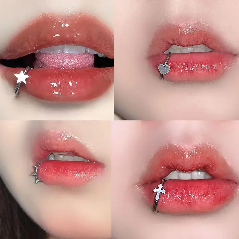 Stainless Steel Lip Ring Hinge - đánh giá và giá Body Jewelry Vertical Labret