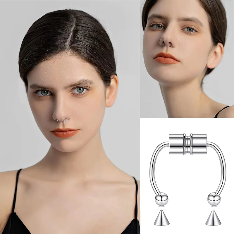 Fake Piercing Nose Ring Hoop S - đánh giá và giá Body Jewelry Hoops