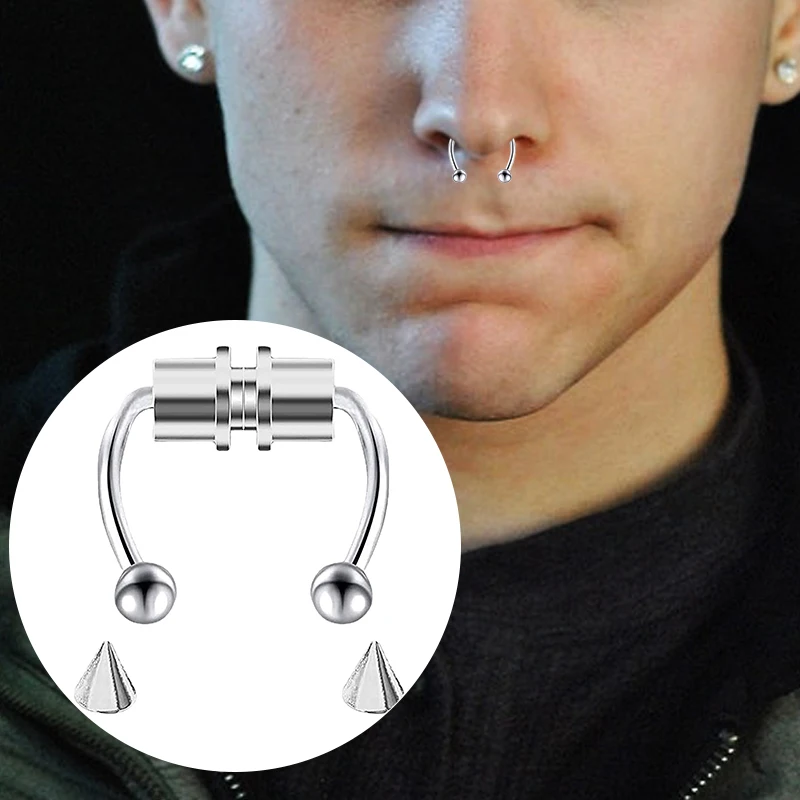 Fake Piercing Nose Ring Hoop S - đánh giá và giá Body Jewelry Hoops