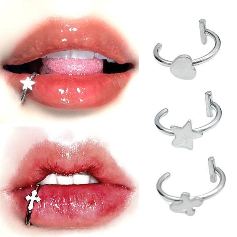 1Pc Stainless Steel Fake Nose  - đánh giá và giá Body Jewelry And Earrings