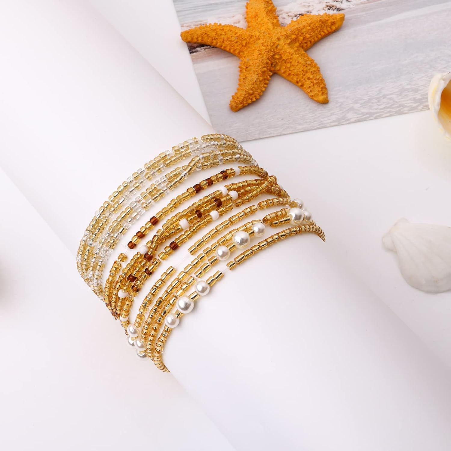 Waist Beads for Women Belly Be - đánh giá và giá Body Jewelry Women