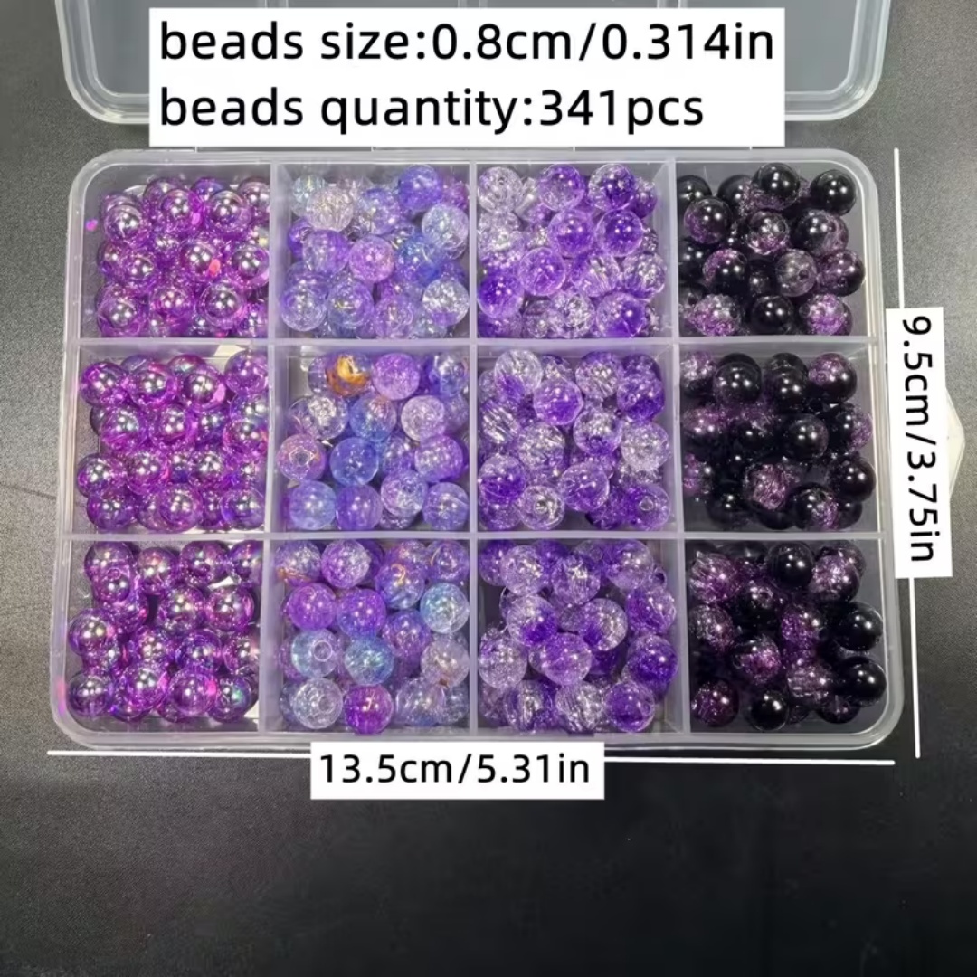 8mm Black Purple Series, Dark  - đánh giá và giá Body Jewelry Organizer