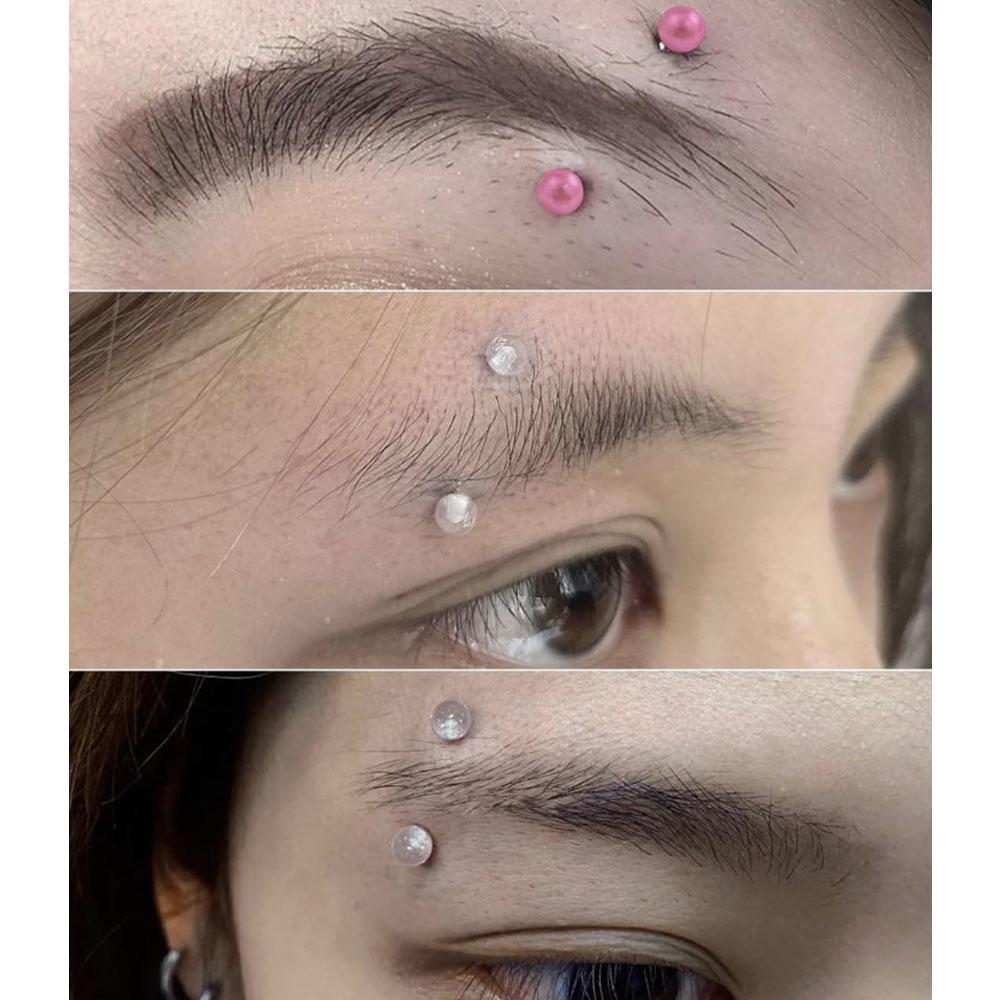1/18Pcs Set 16G 6/8/10mm Eyebr - đánh giá và giá Body Jewelry Vertical Labret