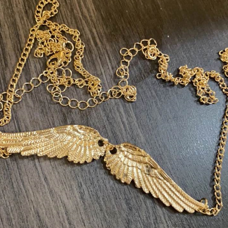 Double Layer Wings Angel Waist - đánh giá và giá Body Jewelry Charms