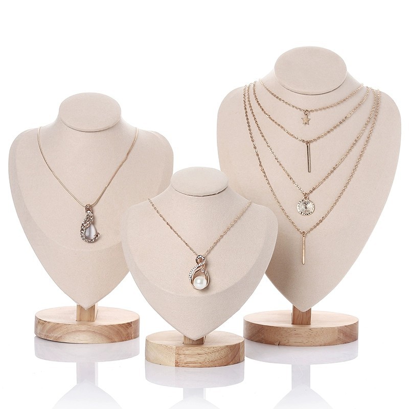 Velvet Portrait Necklace Displ - đánh giá và giá Body Jewelry Display Ideas