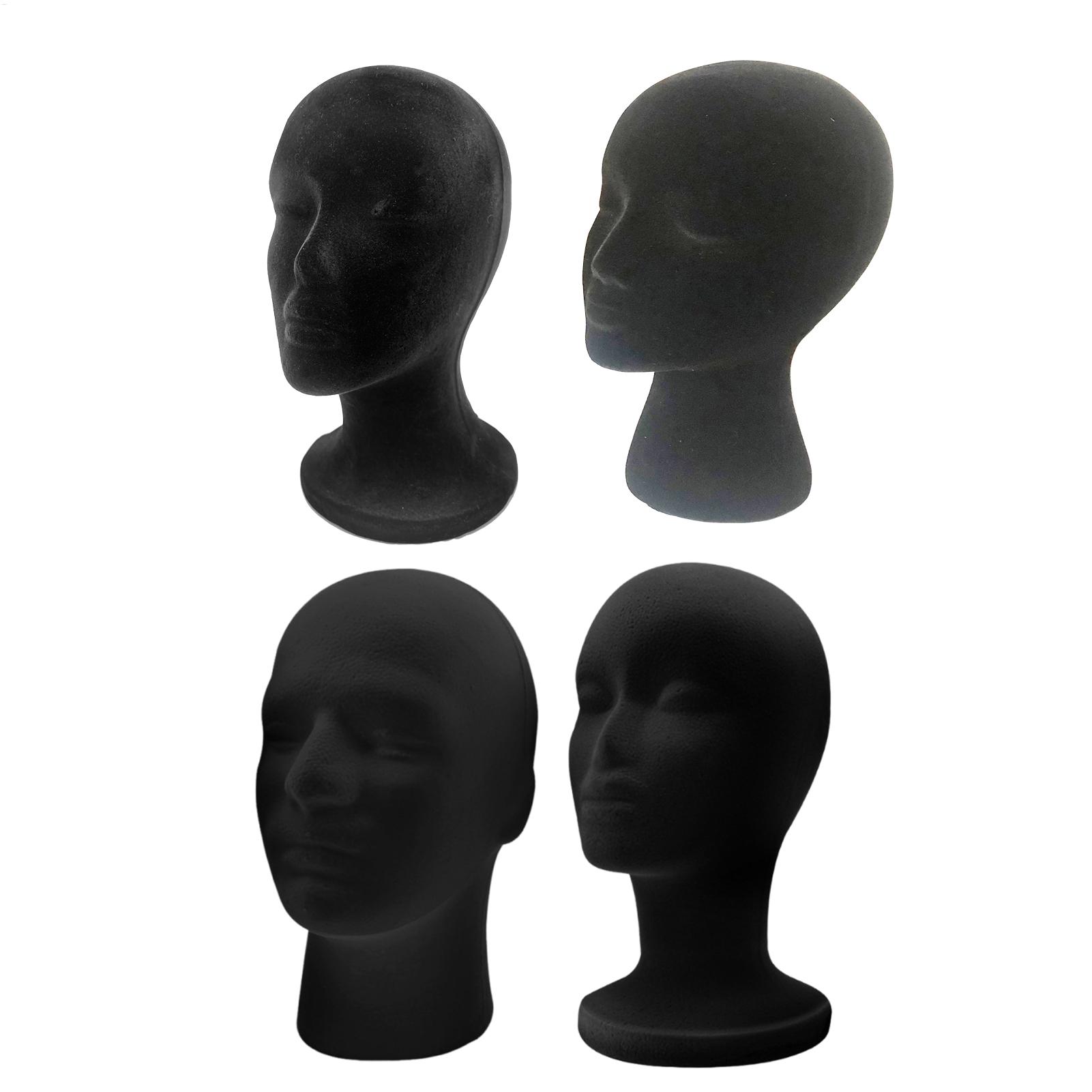 Black Mannequin Head Foam Velv - đánh giá và giá Body Jewelry Display Ideas