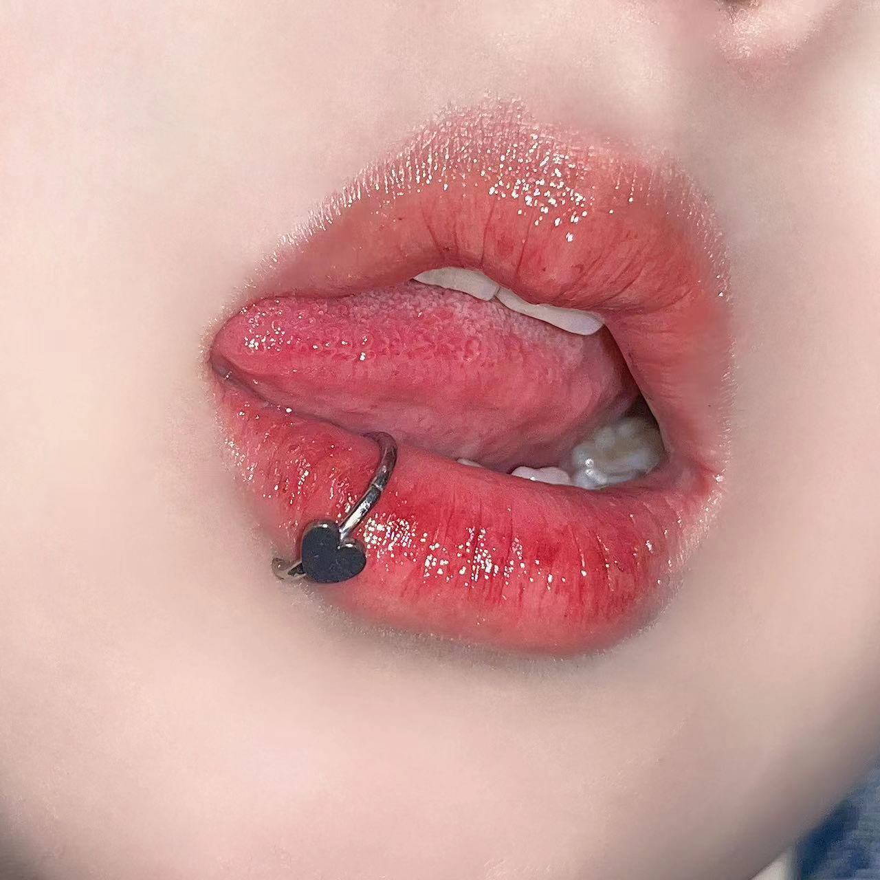 Stainless Steel Lip Ring Hinge - đánh giá và giá Body Jewelry Vertical Labret