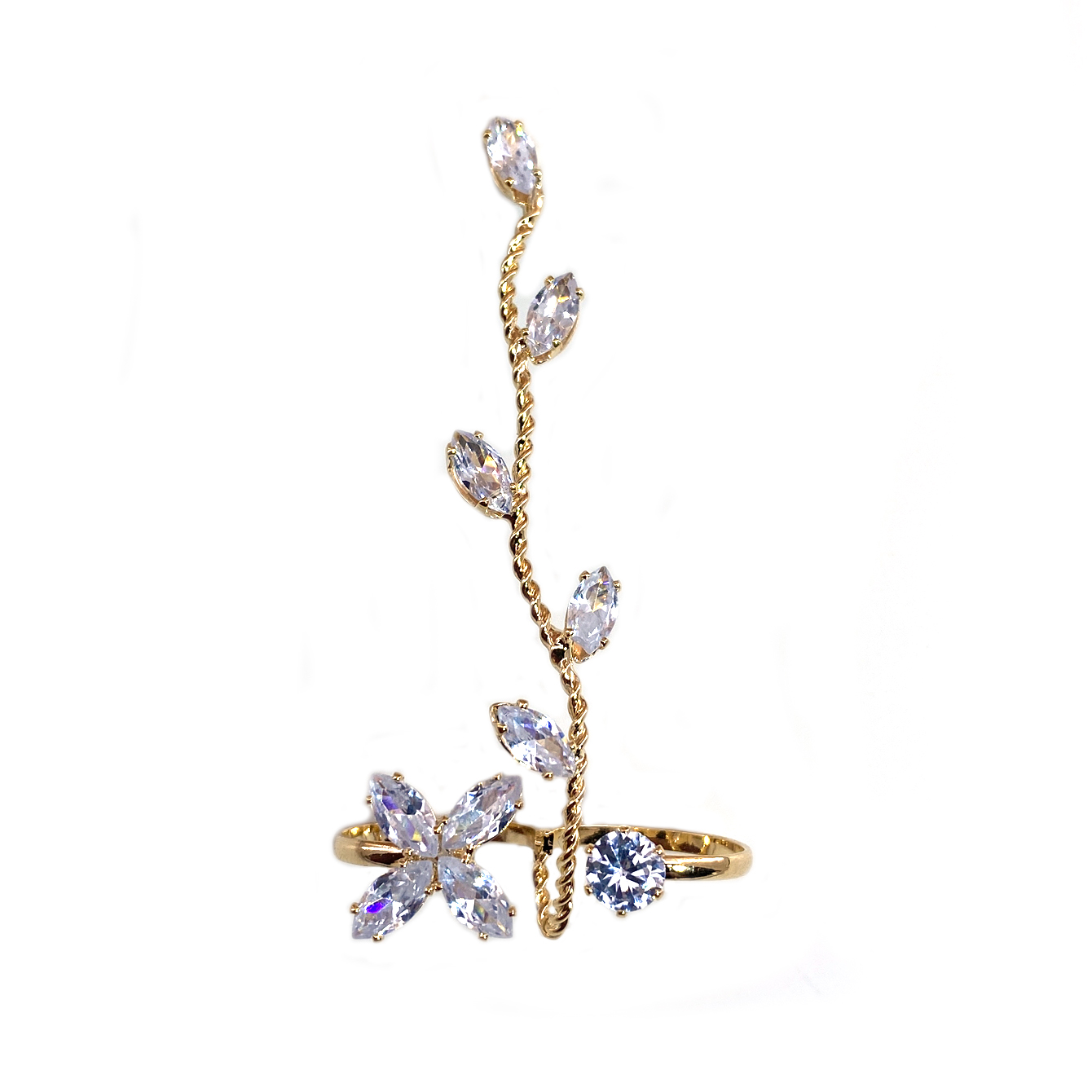 1pc Exquisite Zircon Foot Ring - đánh giá và giá Body Jewelry Hoops