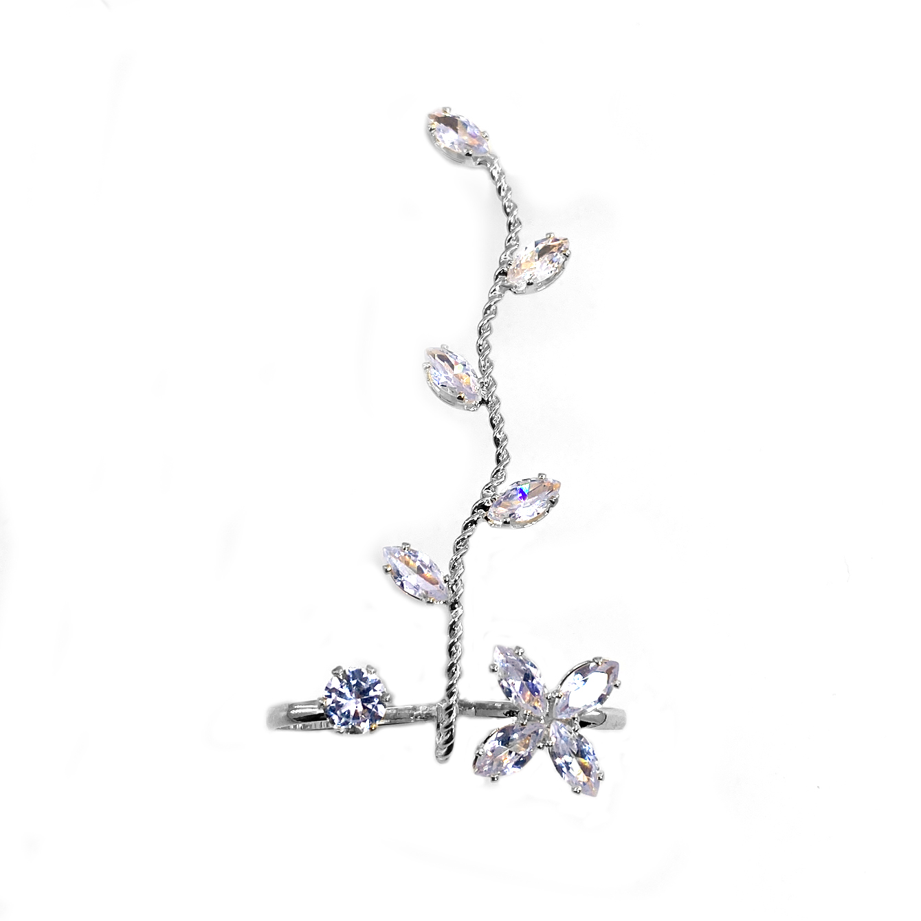 1pc Exquisite Zircon Foot Ring - đánh giá và giá Body Jewelry Hoops
